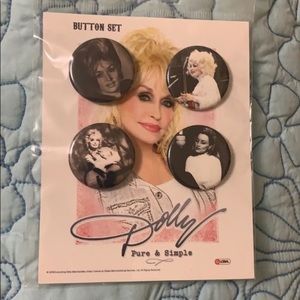 💄 Dolly Parton Button Set